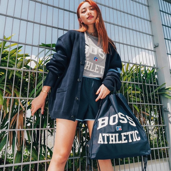 BOSS X Russell Athletic cardigan - Picture 3 of 5